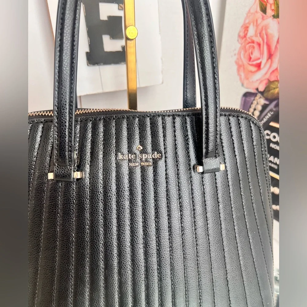 Kate Spade NWOT Quilted Dome Satchel handbag